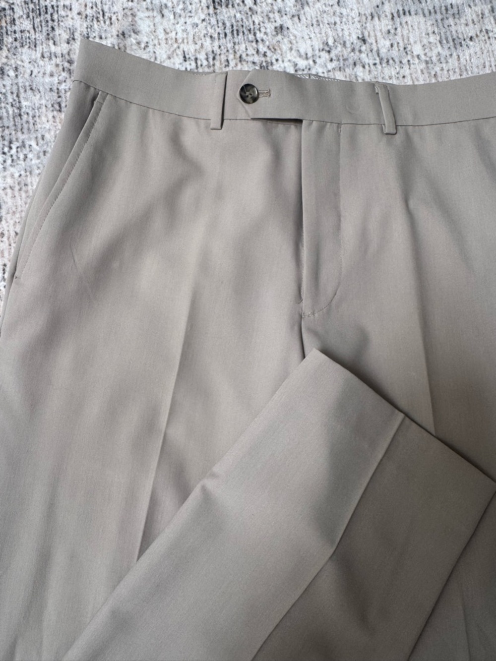 Madison Men's Classic Dress Pants - Tan